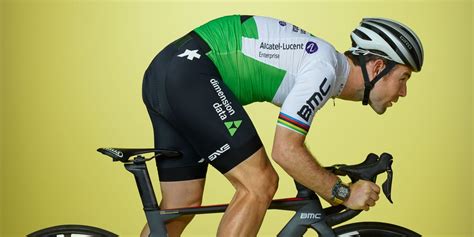 Mark cavendish in his usual position at the end of his sprint train. Mark Cavendish: My Training Week