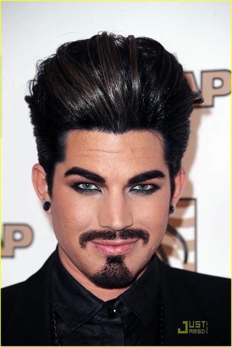 Chatty man, alan reveals adam lambert is hiding the secret that he is actually ginger! Adam Lambert shows off his facial hair on the red carpet ...