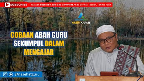 We did not find results for: KISAH TENTANG ABAH GURU SEKUMPUL - GURU KAPUH - YouTube