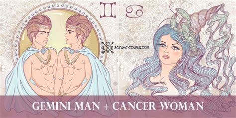 In a taurus woman gemini man relationship, their discussions are lightning quick and just as intense, which strengthens the connection these two begin to feel in this taurus compatibility. Gemini man + Cancer woman famous couples ♊♋- Zodiac Couples