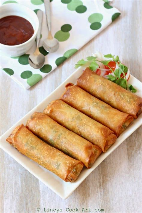 From the crunchy veggie spring rolls to protein packed and spicy. Vegetable Spring Roll | Vegetable spring rolls, Spring ...