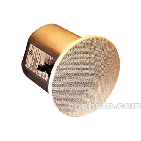 Ceiling speakers are the answer to this issue! Toa Electronics 5" Full-Range 30W Ceiling Speaker F-122CU B&H