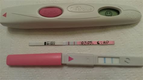 Aber wann genau findet er statt? Clearblue ovulationstest smiley wann gv. Sie wünschen sich ...