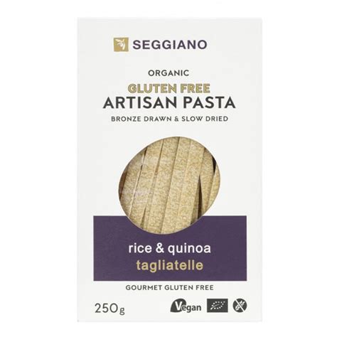 Organic Gluten Free Rice & Quinoa Tagliatelle | Italian Pasta UK | Seggiano