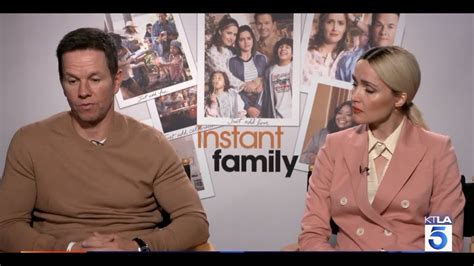 #instantfamily is a film inspired by the life of writer/director sean anders and stars mark wahlberg & rose byrne. KTLA Chats with the cast of "Instant Family" - YouTube