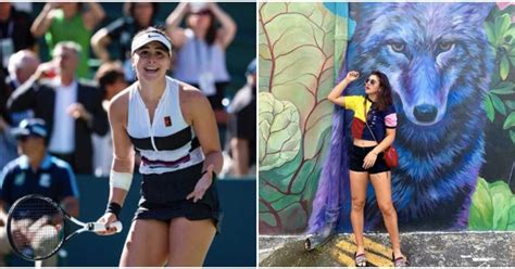 Bianca andreescu of canada celebrates victory against belinda bencic of switzerland during the u.s. Bianca Andreescu's Instagram Is An Inside Peek At Canada's ...
