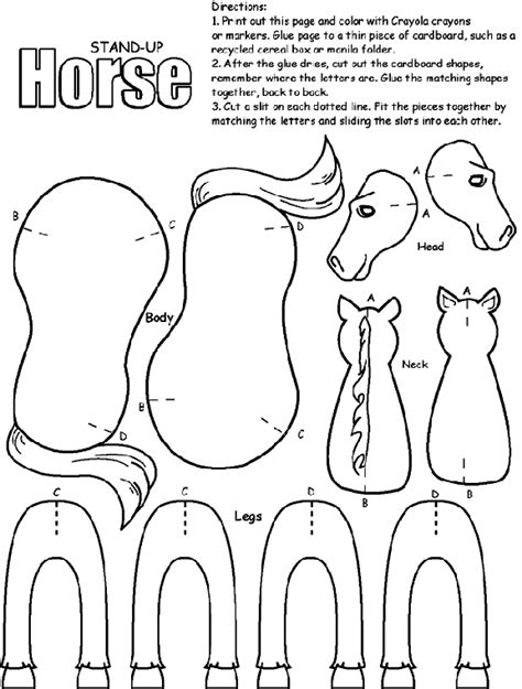 We have here coloring pages that suitable for toddlers and for preschoolers. Horse | crayola.com.au