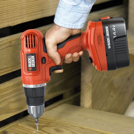 Find the perfect gift for your girl, here! Black & Decker Cordless Drill & Screwdriver 14.4V