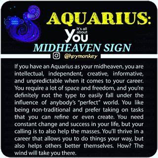Pisces on the midheaven is a perfect placement for. I'm on the cusp between Aquarius and Pisces for Midheaven ...