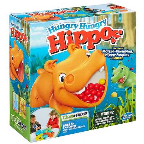 Hungry Hungry Hippos Game - Hasbro