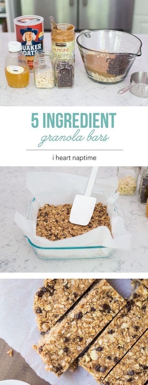 Get the recipe from averie cooks ». Homemade Granola Bar | Recipe | Homemade granola bars, Granola bar recipe easy, Food