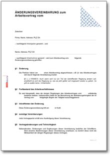 Vorlage zur änderung beim mietvertrag: Neue Downloads • Zusatzvereinbarungen » Dokumente & Vorlagen