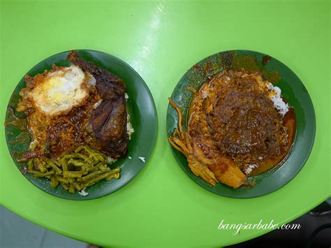 It is a meal of steamed rice which can be plain or mildly flavored. Deen Nasi Kandar, Jelutong - Bangsar Babe