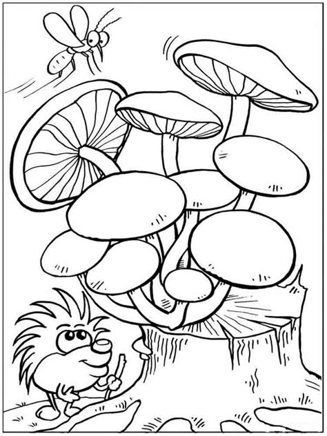 Explore 623989 free printable coloring pages for your kids and adults. Mushrooms coloring pages. Download and print mushrooms ...