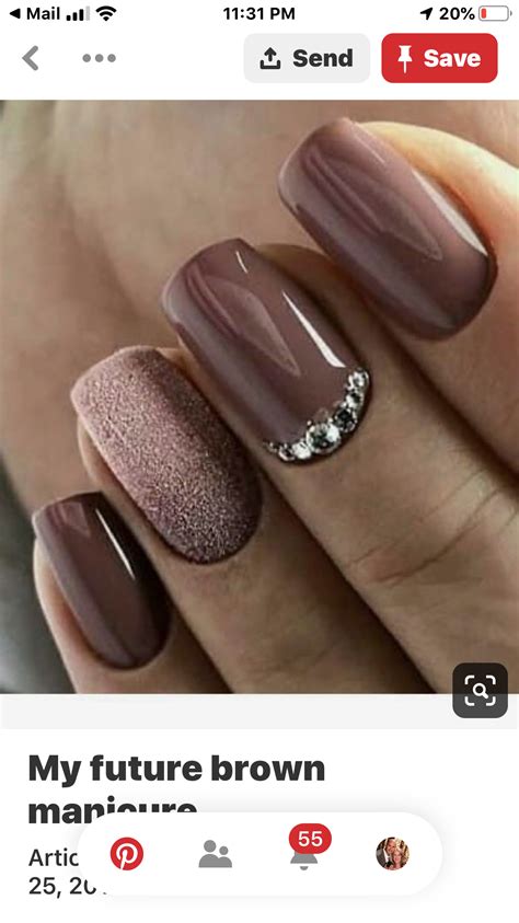 Ilyen manikűr költséghatékony, könnyebben kezelhető vele. Pin by Szabina Szilágyi on Körmök | Winter nails, Short ...