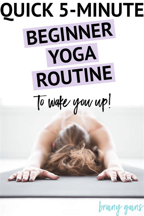 Short morning yoga for beginners. 5-Minute Beginner Yoga Routine for Busy Mornings | Yoga ...