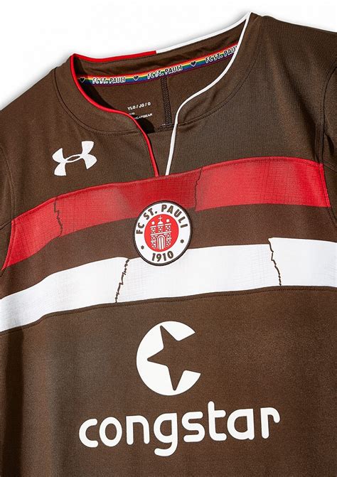 The pattern for this handbag is same as triple single. St. Pauli 2018-19 Under Armour Home Kit | 18/19 Kits ...