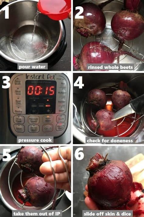 How to make perfectly tender beets in the instant pot in 15 minutes with just 2 ingredients. Instant Pot Beets (with complete time chart) » Foodies ...