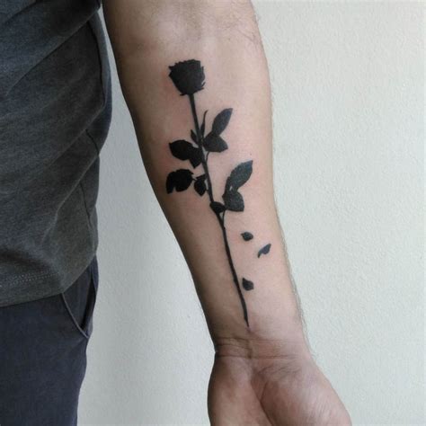 Tiny lil black rose tattoo. Black Rose Tatto Design | Best Tattoo Ideas Gallery