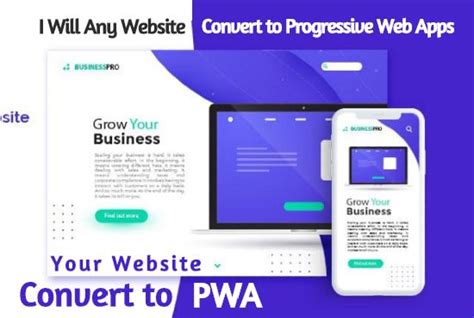 Convert website to mobile app free: Convert website to progressive web apps or pwa by ...