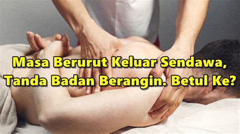 Sebenarnya apa yang puan alami ketika ini otak puan terlalu banyak berfikir, cuba kurangkan fikir dan banyakkan zikir. Masa Berurut Keluar Sendawa, Itu Tanda Badan Berangin ...