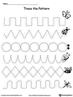 Check spelling or type a new query. Trace the Pattern: Bug Trail | Tracing worksheets ...
