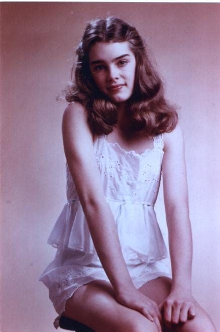 A cropped version of the original 1976 picture of brooke shields, taken for playboy by gary gross. Picture of Brooke Shields