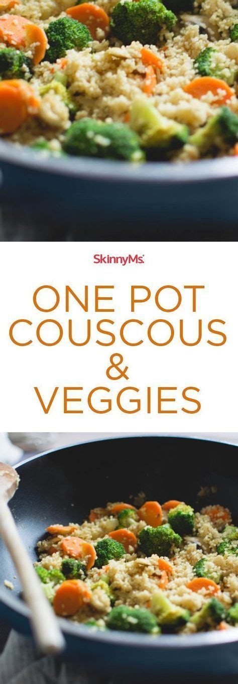 This recipe is easily made in the crock pot and is truly delicious served with some rice or couscous. One-Pot Carrot and Broccoli Couscous | Recipe | Couscous ...