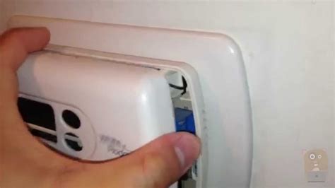 Replace batt air conditioner if central air thermostat not. How To Change Thermostat Battery Heating & Cooling - YouTube