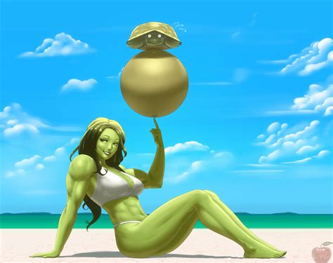 If any can get shfan's peach hulk 2&3 i'd like that please and thank you Comm - She Hulk by lvlapple on DeviantArt