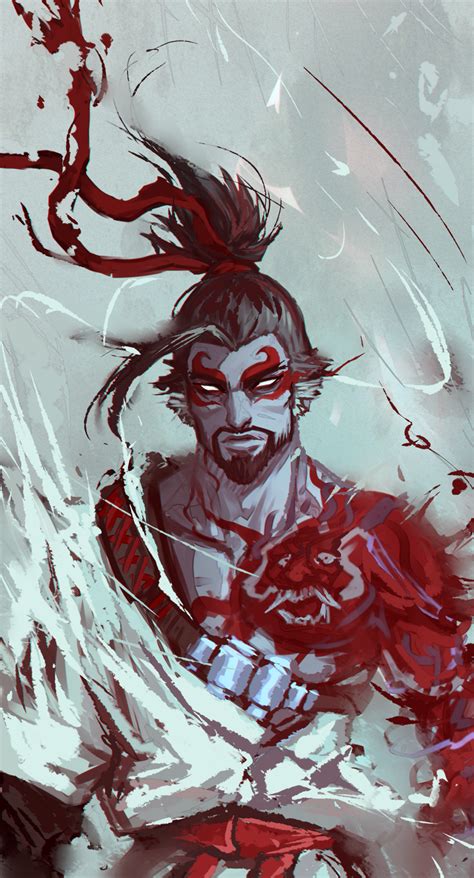 Jetzt ta lesen und bis zu 80 € prämie sichern! Art n Stuff — Painty painty demon hanzo | Overwatch ...