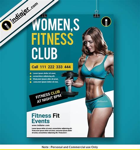 All from our global community of graphic designers. Pin on Gym & Fitness Flyer Template Design PSD