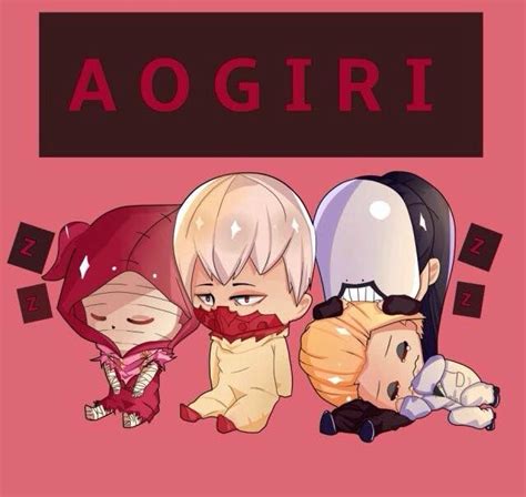 They are members of a ghoul organization named aogiri tree, which actively tries to eliminate all doves. aogiri in chibi - Tokyo Ghoul (Có hình ảnh)