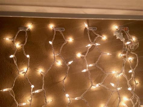 Bedroom hanging fairy lights bedroom ideas and awesome for images. Bedroom DIY: How to Make a Boho Fairy Light Wall | Laura ...