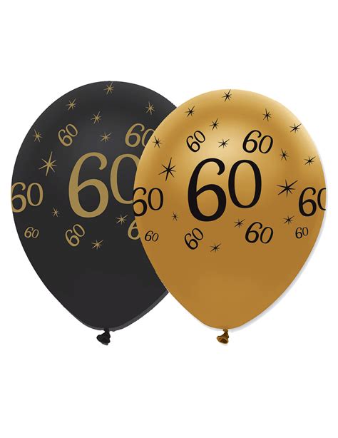 Maybe you would like to learn more about one of these? Set zwarte en goudkleurig ballonnen 60 jaar: Decoratie,en goedkope carnavalskleding - Vegaoo