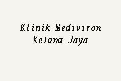 Bitte informieren sie sich in der klinik bzw. Klinik Mediviron Kelana Jaya, Klinik in Petaling Jaya