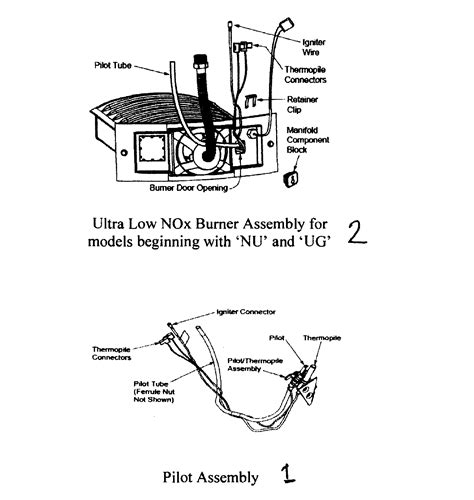 Gas water heater with the flame lock™. Whirlpool NU40T61-403 gas water heater parts | Sears ...