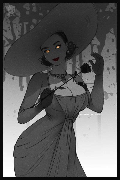 #instaart #picoftheday #art #artwork #illustration #artist #digitalart #fanart #residentevil #residentevilvillage #clipstudiopaint. Alcina Dimitrescu - Resident Evil 8: Village - Image #3191003 - Zerochan Anime Image Board