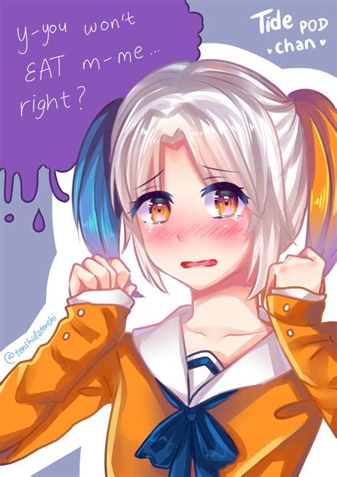 They are all very convenient, as i don't on a more serious note, though, tide pods are all i use for laundry nowadays. tide pod chan - Google Search