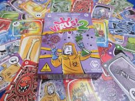 Virus es un juego dinámico: Juegos de mesa Virus 2 Evolution Juego de cartas Expansión ...