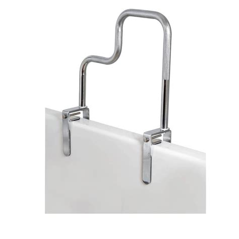 The carex dual level bathtub rail, #b20300, features a dual gripping area, high and low level, making it easier getting into and out of the bathtub. Buy Carex Tri-Grip Bathtub Rail | RiteWay Medical