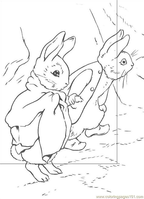 Peter rabbit coloring pages source : Peter Rabbit Printables - Coloring Home