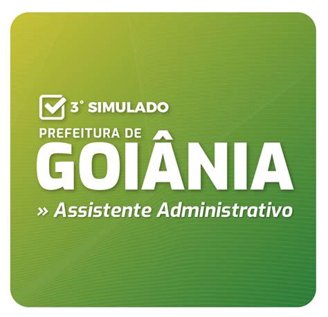 Já os atendimentos de plantão permanecem abertos. PREFEITURA DE GOIÂNIA/GO - ASSISTENTE ADMINISTRATIVO ...