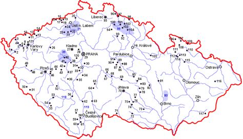 Později objeveny též v okolí třebíče a. Naleziště Vltavínů Mapa | MAPA