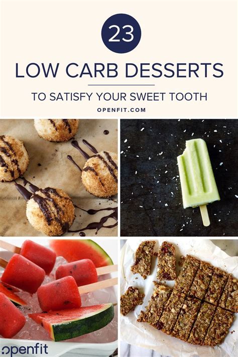 This cookbook provides recipes for old favorites. 20 Healthier Low Carb Desserts | Recipes & Store Bought ...