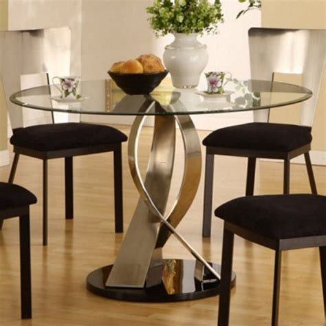 You will like the way the chairs. modern round kitchen tables | Modern round kitchen table ...