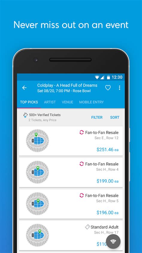 Download the ticketmaster app and go live. Ticketmaster Event Tickets - Android Apps on Google Play