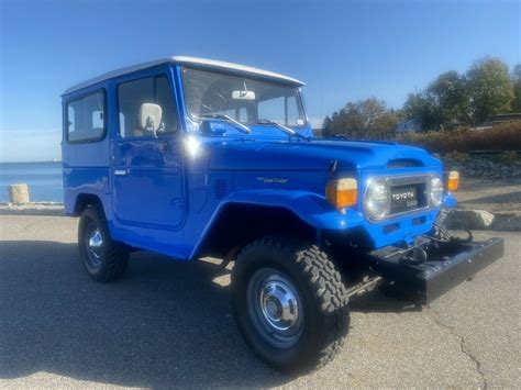 Owner review voodoo blue 2019 toyota 4runner trd pro the fast. 1976 Toyota Land Cruiser SUV Blue 4WD Manual BJ40 for sale - Toyota Land Cruiser 1976 for sale ...