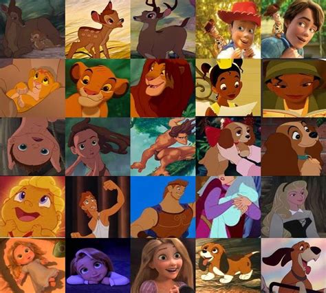 Walt disney first started what would become the walt disney company in 1923 and began. Disney Young to Old in Movies Part 1 by dramamasks22 on ...