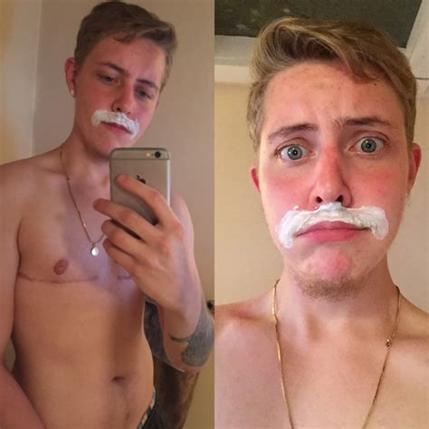 New facial hairs for your male sims! FTM -- Shaving My Mustache For The First Time | HuffPost